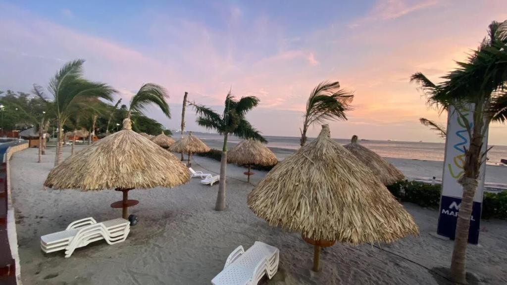 Apartamento En Samaria Club De Playa Privada Salida Directa Al Mar En Pozos Colorados Cerca A Zazue, Estelar, Playa Bello Horizonte, Cabo Tortuga #1 Санта-Марта Экстерьер фото