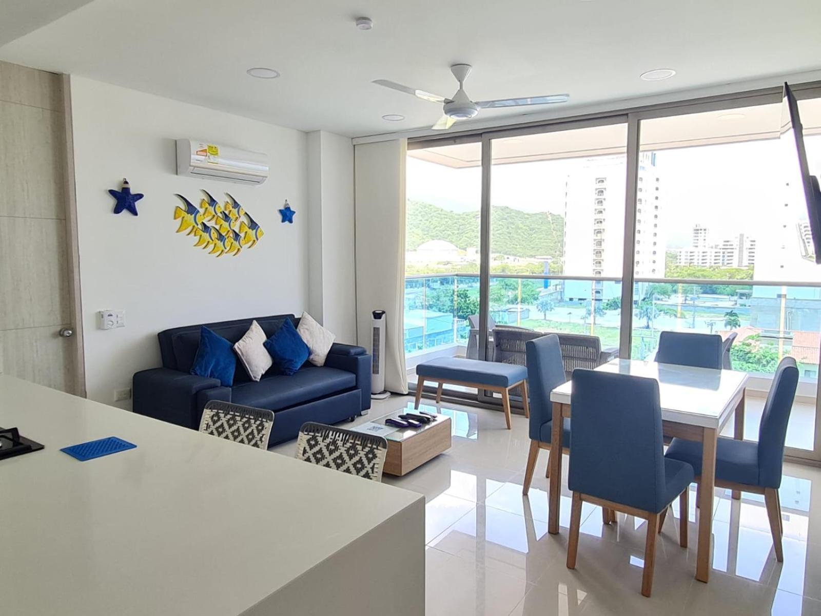 Apartamento En Samaria Club De Playa Privada Salida Directa Al Mar En Pozos Colorados Cerca A Zazue, Estelar, Playa Bello Horizonte, Cabo Tortuga #1 Санта-Марта Экстерьер фото